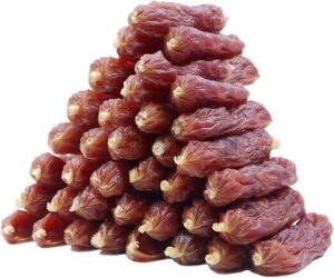 Annika Duck Sausage Dog Treats, High Protein Duck Jerky Training Treats for Dogs, Soft & Easy to Chew, Grain-Free Healthy Dog Snacks for Small, Medium & Large Dogs, 10.6 oz